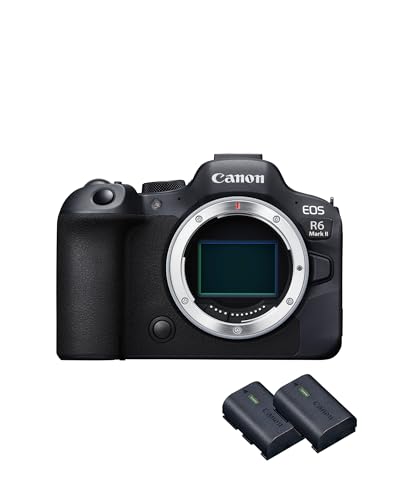 Canon EOS R6 II Fotocamera Mirrorless Full Frame 24,2MP + 2x Batterie — foto prodotto Amazon