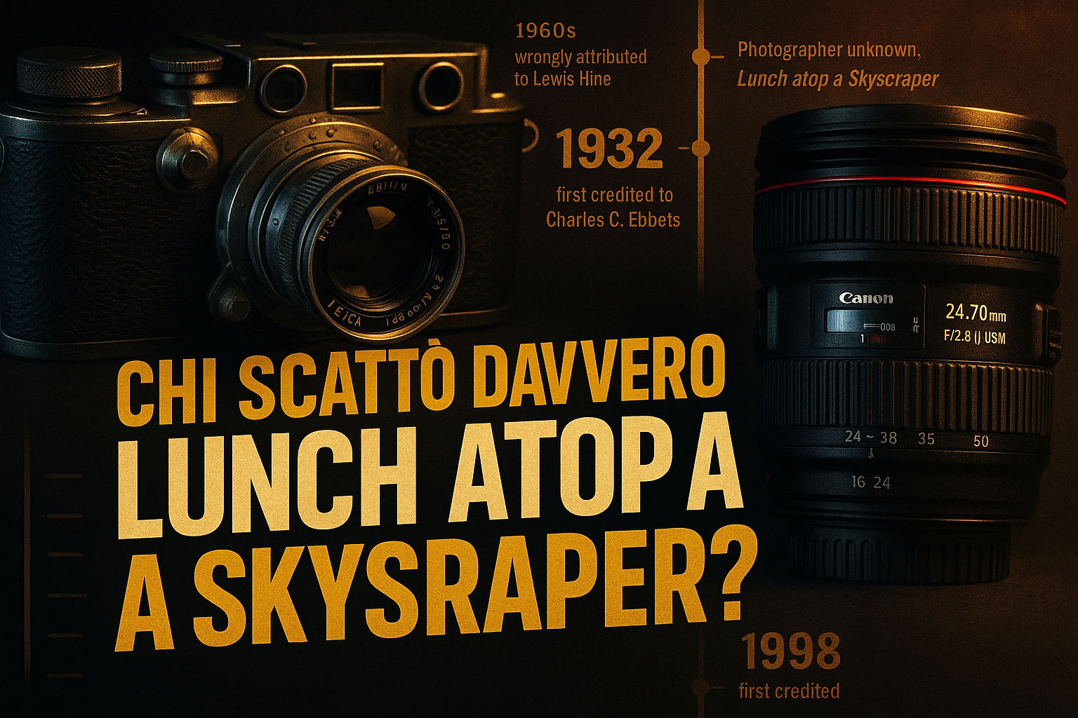 Chi Scattò Davvero Lunch Atop a Skyscraper? Un'Analisi Storica e Culturale
