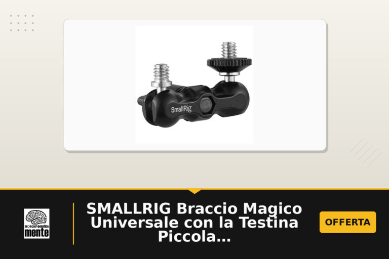 SMALLRIG Braccio Magico Universale con la Testina Piccola - 2157 a 4.17 euro