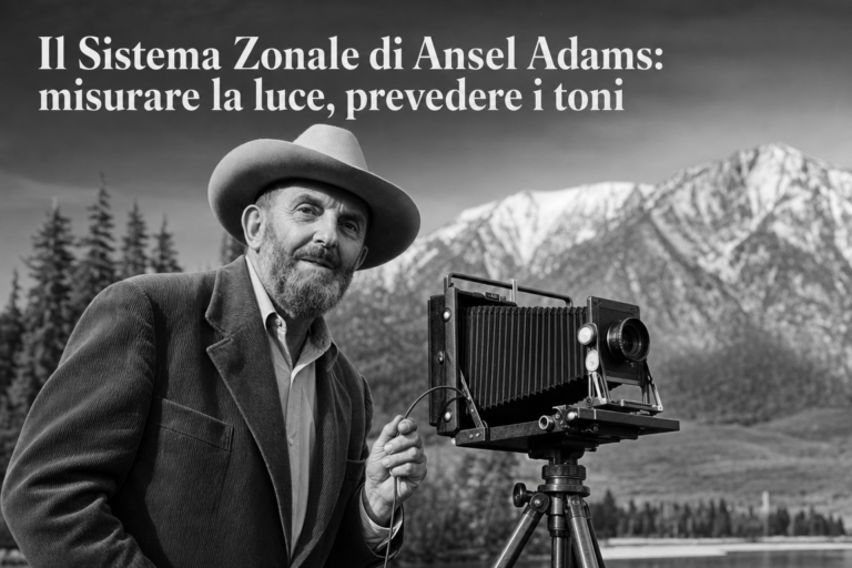 Il Sistema Zonale di Ansel Adams: misurare la luce, prevedere i toni