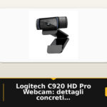 Logitech C920 HD Pro Webcam: dettagli concreti e scopo d’uso nel prezzo in offerta