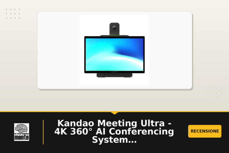 Kandao Meeting Ultra - 4K 360° AI Conferencing System with Dual Touch Screens