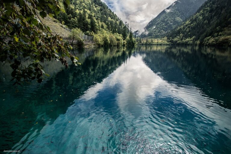 Jiuzhaigou: quiete riflessa e profondità tra acque turchesi e cornici montane